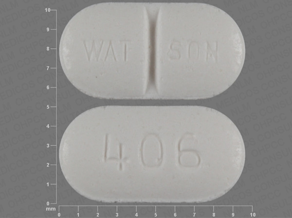 white oval pill p 5